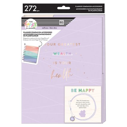 Rozšíření pro diáře Happy Planner CLASSIC - Wellness