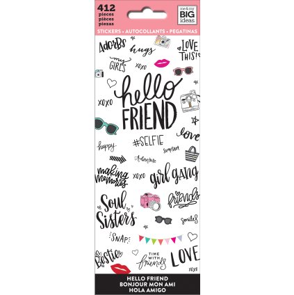 Samolepky Happy Planner Petite - Hello Friend