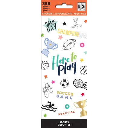 Samolepky Happy Planner Petite - Sport