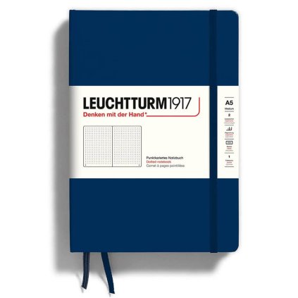 Zapisnk Leuchtturm1917 A5 navy