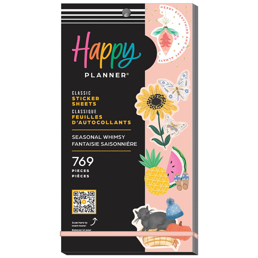 Samolepky Happy Planner Value Pack Seasonal Whimsy Yuppi