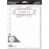 Poznámkový blok Happy Planner CLASSIC Black And White Floral