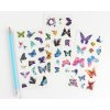 samolepky motýlci
