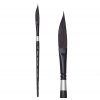 Štětec plochý dagger Silver Brush Black Velvet, 3012S - výběr velikostí