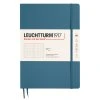 Zápisník Leuchtturm1917, B5 tečkovaný - Stone Blue