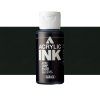 akrylovy inkoust holbein lamp black AI733