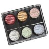 Akvarelové barvy Coliro Pearlcolors - cestovní balení, sada 6 ks