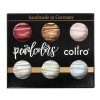 Akvarelové barvy Coliro Pearlcolors - cestovní balení, sada 6 ks