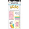 Samolepky Happy Planner Journaling - Quotes