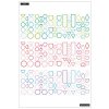 Samolepky Happy Planner Value Pack - Colorful Shapes
