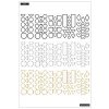 Samolepky Happy Planner Value Pack - Colorful Shapes