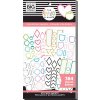 Samolepky Happy Planner Value Pack - Colorful Shapes
