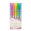 Zvýrazňovače Zebra Kirarich třpitivé, sada 5 ks