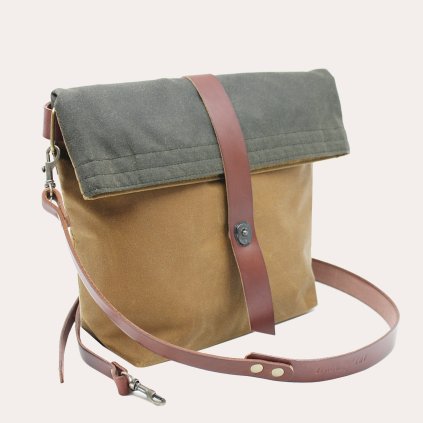 kabelka WILD BEE pískovo zelená