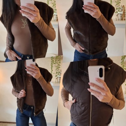 Kozesinova vesta s trikem