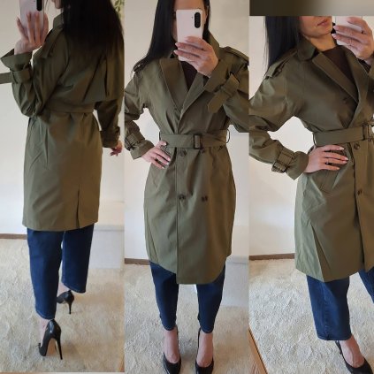 Elegantni khaki kabat