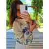 Elegantni bunda s kytickami