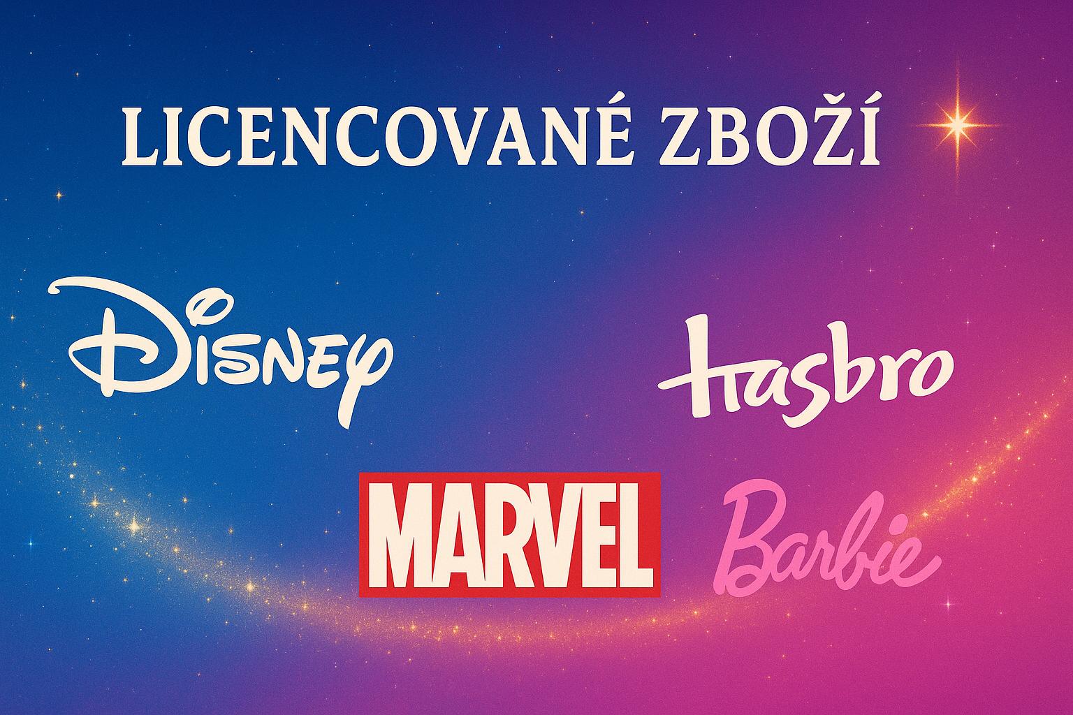Marvel, Hasbro, Barbie, Disney