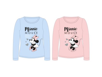 bluzka dziewczeca z dlugim rekawem myszka minnie