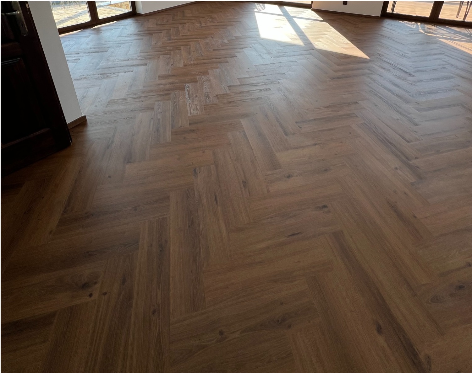 vinyl herringbone