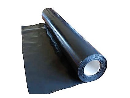 Paroizolační fólie pod podlahy, tl. 0,2mm, černá (2mx25m= 50m2)