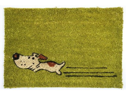 Rohožka KOKOS zelený pes