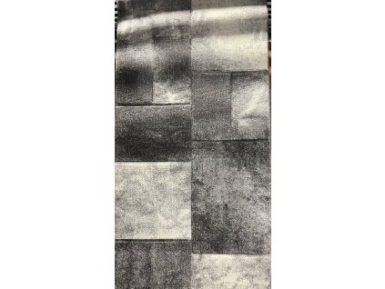 Kusový koberec HAWAII 80*150 šedé kostky