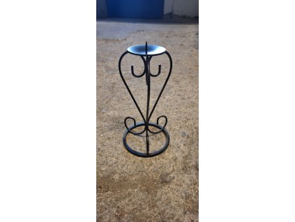 Svícen na jednu svíčku s trnem