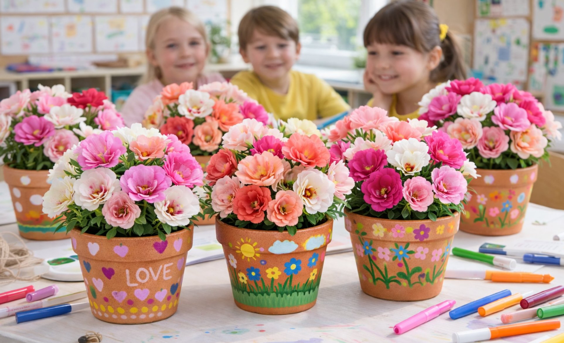 Ponuka pre MŠ a ZŠ : Projekt „Maľovaný kvietok“