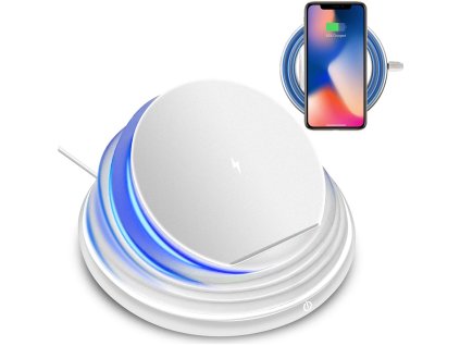 Bezdrôtová indukčná nabíjačka qi fast 10w usb c