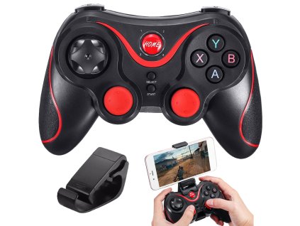 Bezdrôtový gamepad pre telefón s operačným systémom Android a iOS
