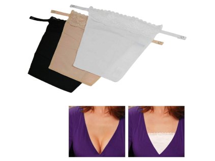 Cami tajná podprsenka dekolt podložky 3 kusy