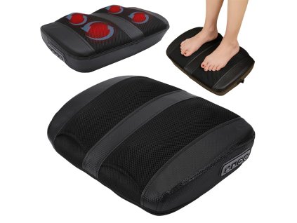 Elektrický shiatsu masážny prístroj na nohy relaxačné zahrievanie