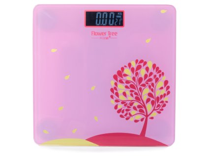 Elektronická lcd sklenená kúpeľňová váha 180kg