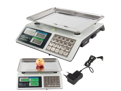 Elektronická obchodná váha 40kg sk