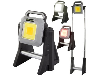 Halogénové reflektory dobíjateľné led cob usb