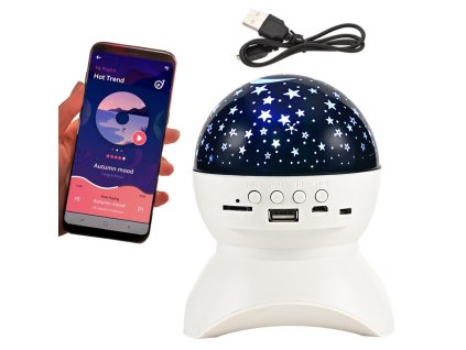 Hviezda viedla oblohu nočné svetlo projektor usb