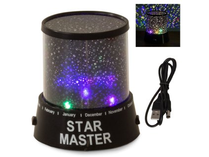 Hviezdny majster oblohy nočný svetelný projektor