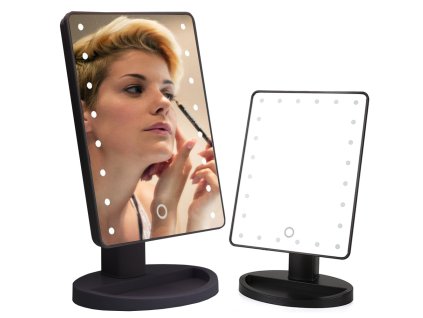 Kozmetické zrkadlo s osvetlením 16 LED veľké