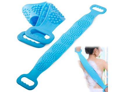 Masážny strojček na chrbát, nohy, chodidlá, kefa