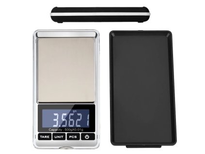 Presná elektronická váha na šperky 500g/0,01