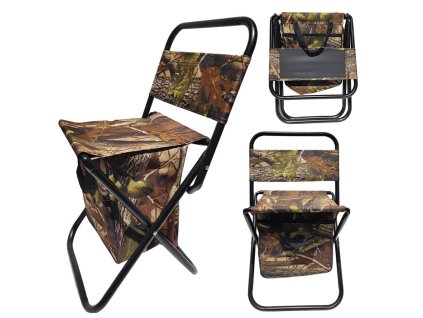 Rybárske kreslo s operadlom a termotaškou