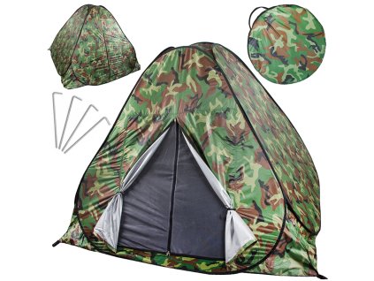 Samostatne skladací turistický stan automatický moro