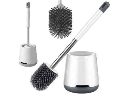 Silikónová WC kefa kúpeľňa toalety wc