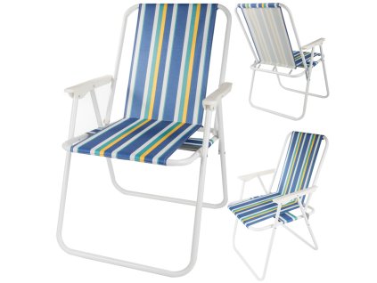 Skladacie skladacie plážové kreslo ľahké kreslo pre kempingový stan