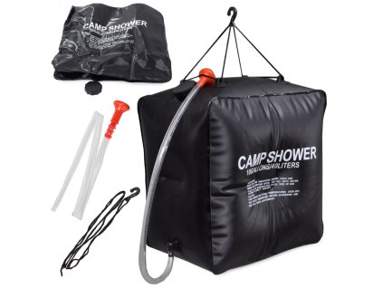 Solárna turistická kempingová sprcha 40l