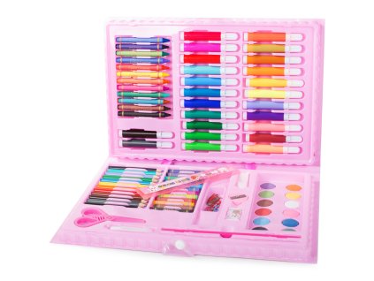 Súprava umeleckých obrazov v kufríku 86 ks