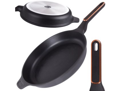 Veľká panvica s nepriľnavým povrchom na indukčný plyn 28cm xl
