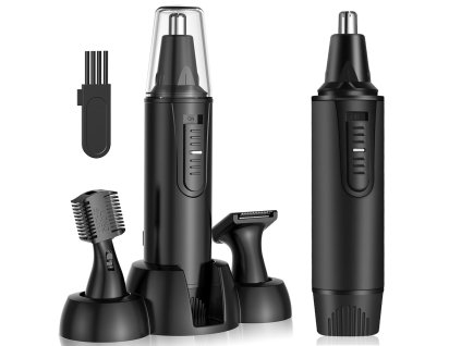 Zastrihávač nosa epilátor uší holiaci strojček na fúzy styling obočia 3v1