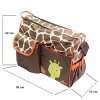Taška pre mamičky - žirafa oranžová